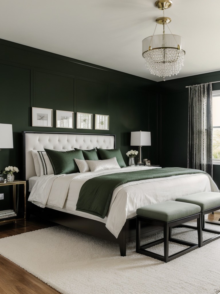 Timeless Chic: Green Bedroom Décor Ideas for Balanced Apartments!