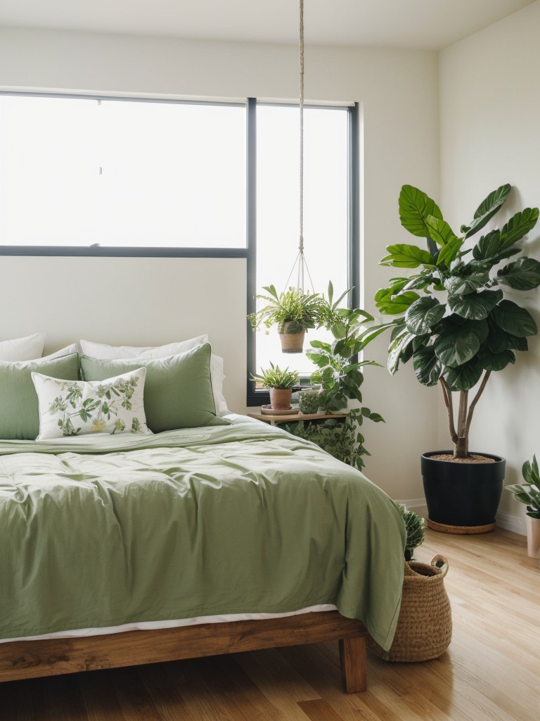 Natural Serenity: Transform Your Bedroom with Green Décor