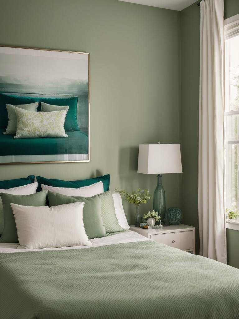 Artful Bedroom Bliss: Create a Stunning Focal Point in Your Apartment!