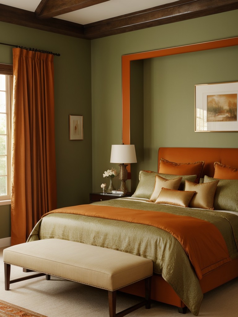 Green Bedroom Glam: Nature-inspired Luxe for Your Apartment!