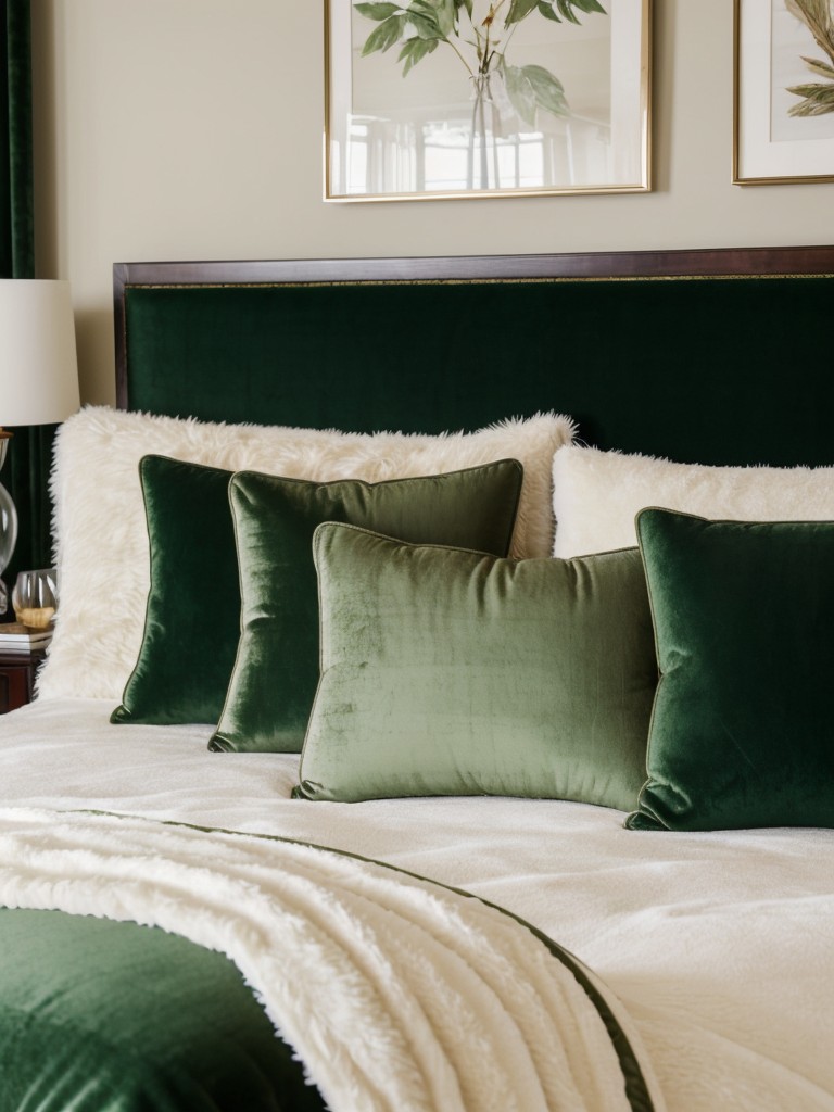 Green Glam: Luxurious Bedroom Décor Ideas with a Natural Twist!