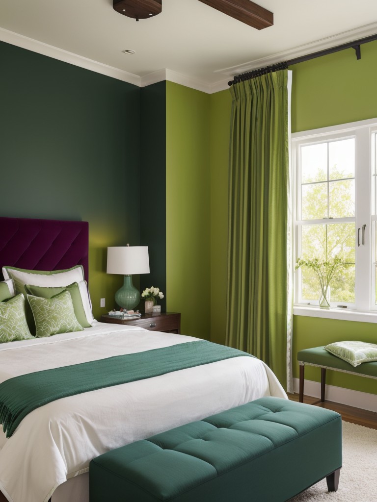 Green Bedroom Bliss: Refresh Your Apartment for Peaceful Sleep!