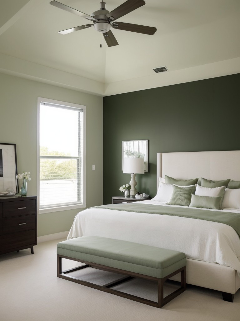 Green Bedroom Oasis: Refresh Your Apartment with Serene Décor