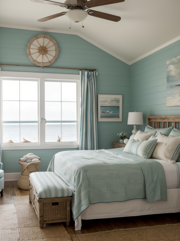 Coastal Vibes: Transform Your Bedroom into a Relaxing Seaside Retreat!