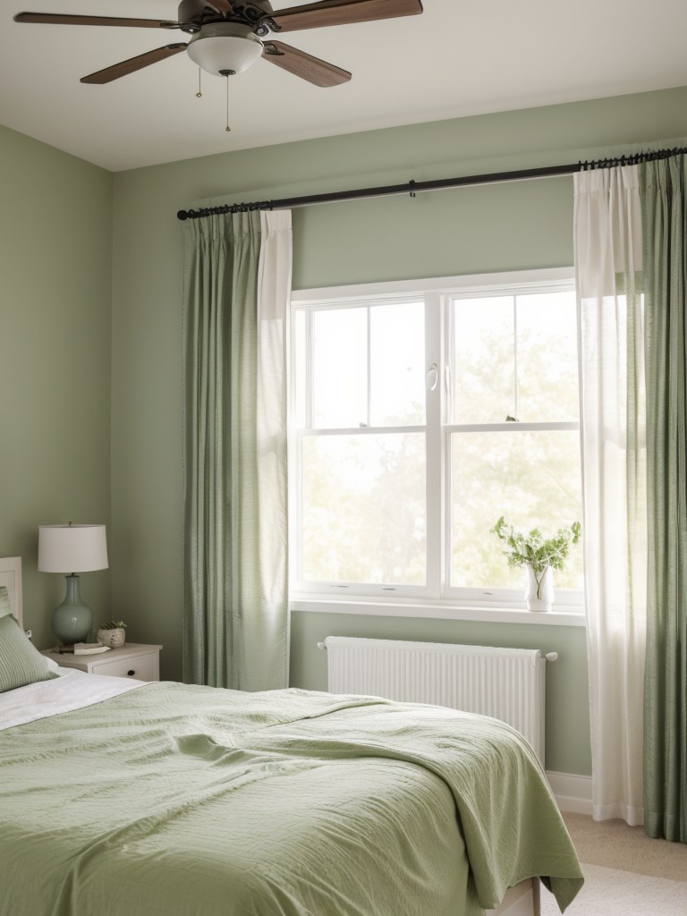 Green Bedroom: Create a Peaceful Oasis with Light and Nature!