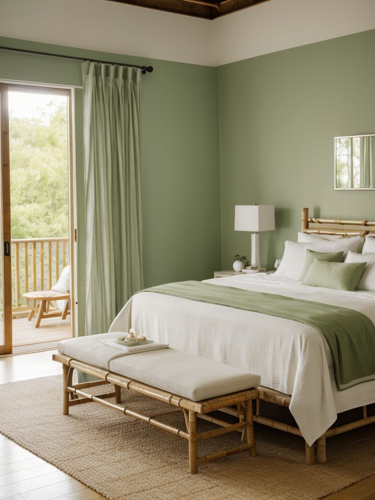 Fresh Green Bedroom: Transform Your Space into a Serene Sanctuary!