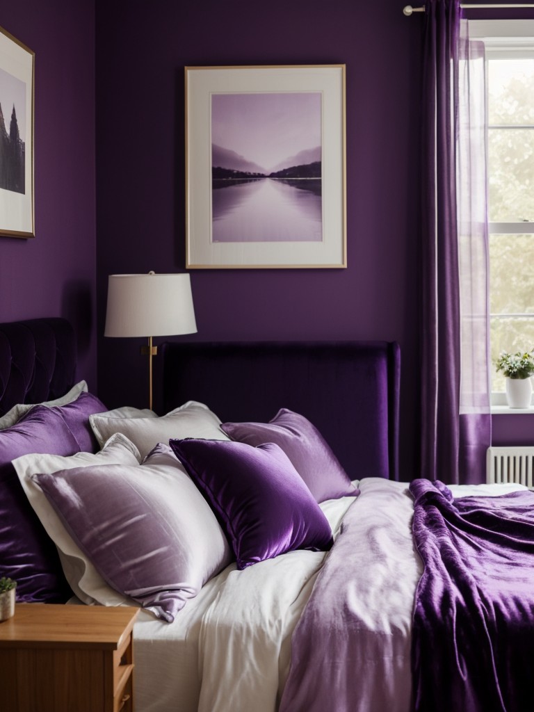 Cozy Purple Apartment Vibes: Dreamy Bedroom Ideas