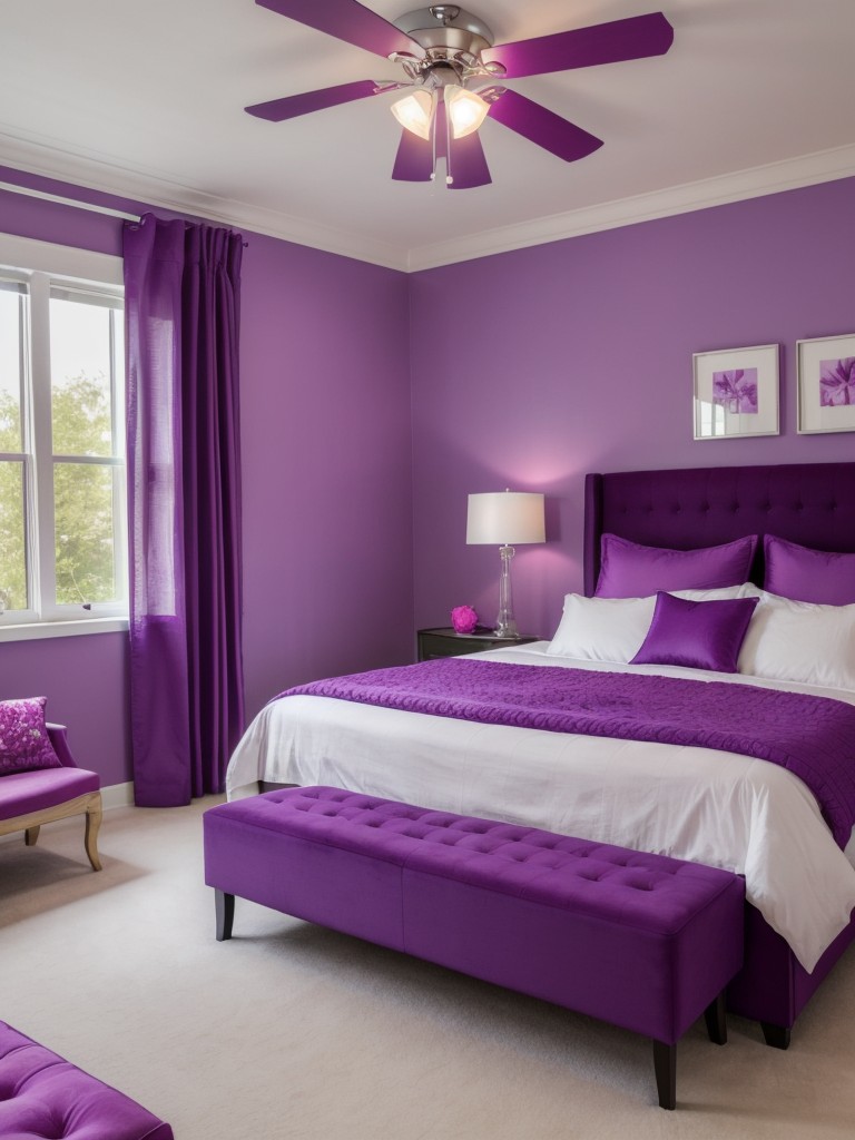 Vibrant & Versatile: Purple Bedroom Ideas for a Dreamy Apartment