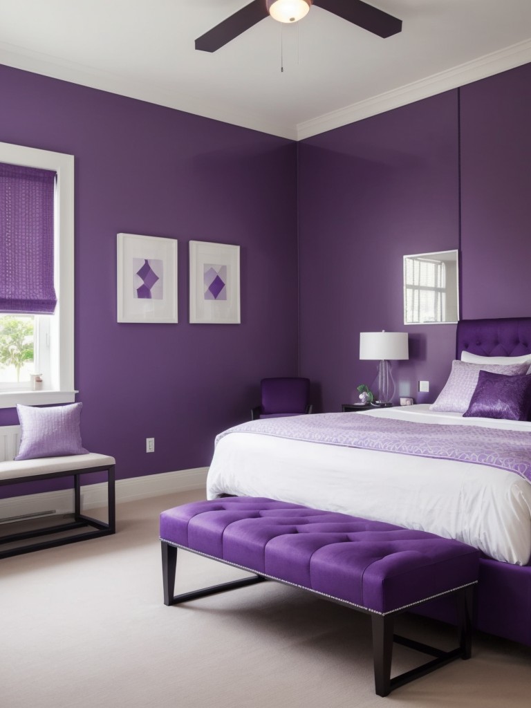 Modern & Chic: Create a Dreamy Purple Apartment