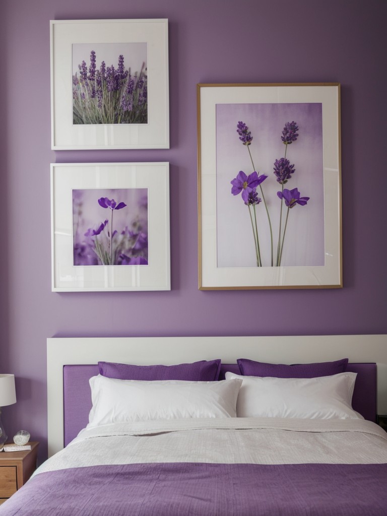 Serene Purple Bedroom: Tips for a Tranquil Space. @