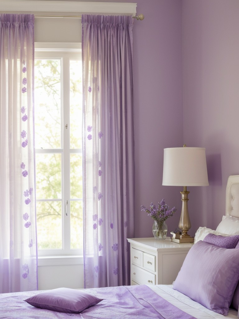 Serene Oasis: Purple Bedroom Ideas