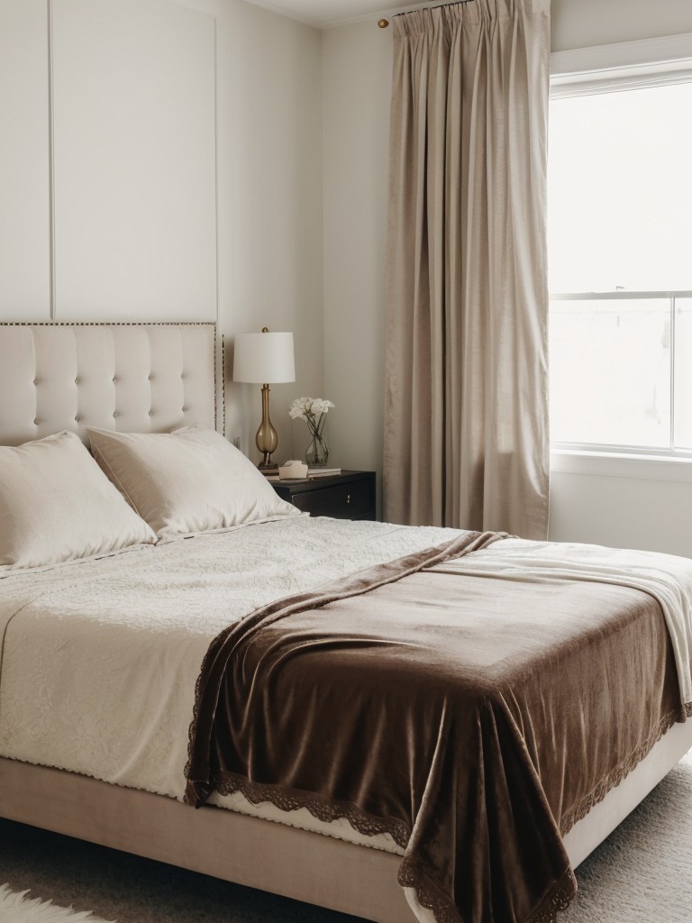 Chic Apartment Bedroom: Romantically Modern Decor Ideas