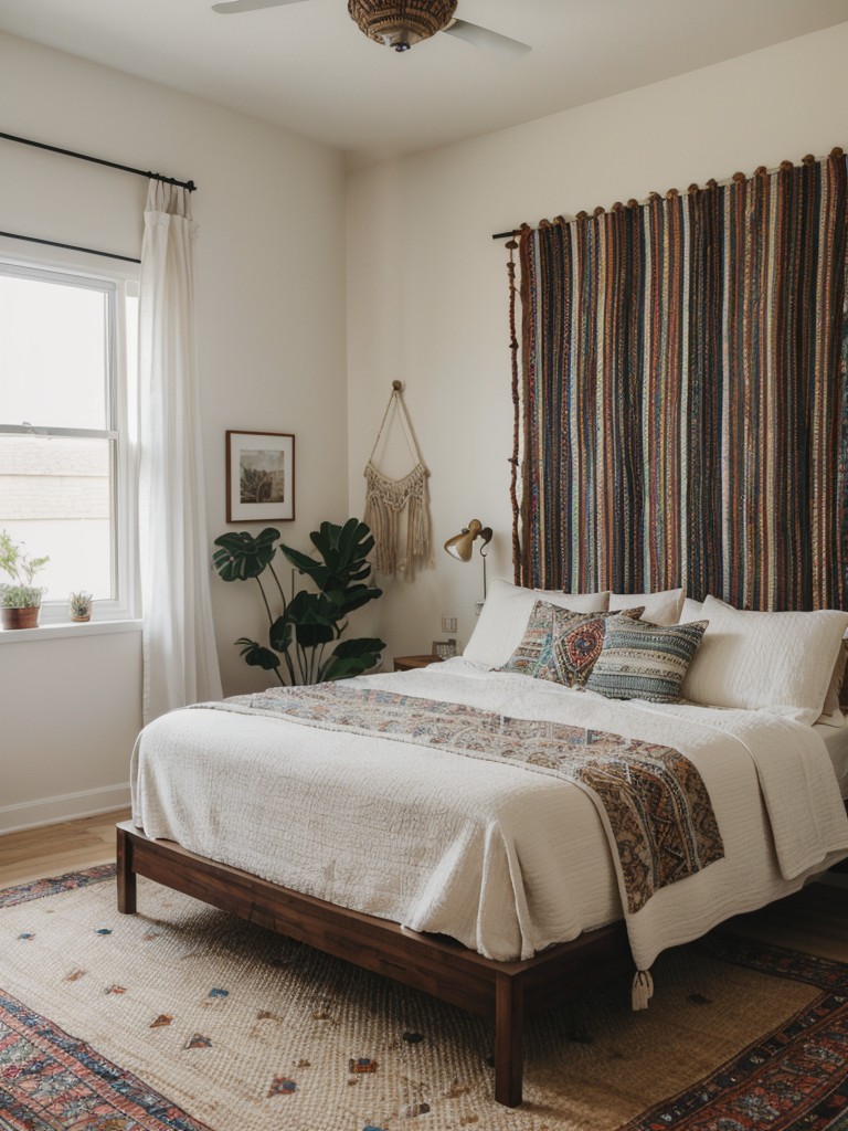 Boho Vibes: Stylish Apartment Bedroom Decor Ideas!