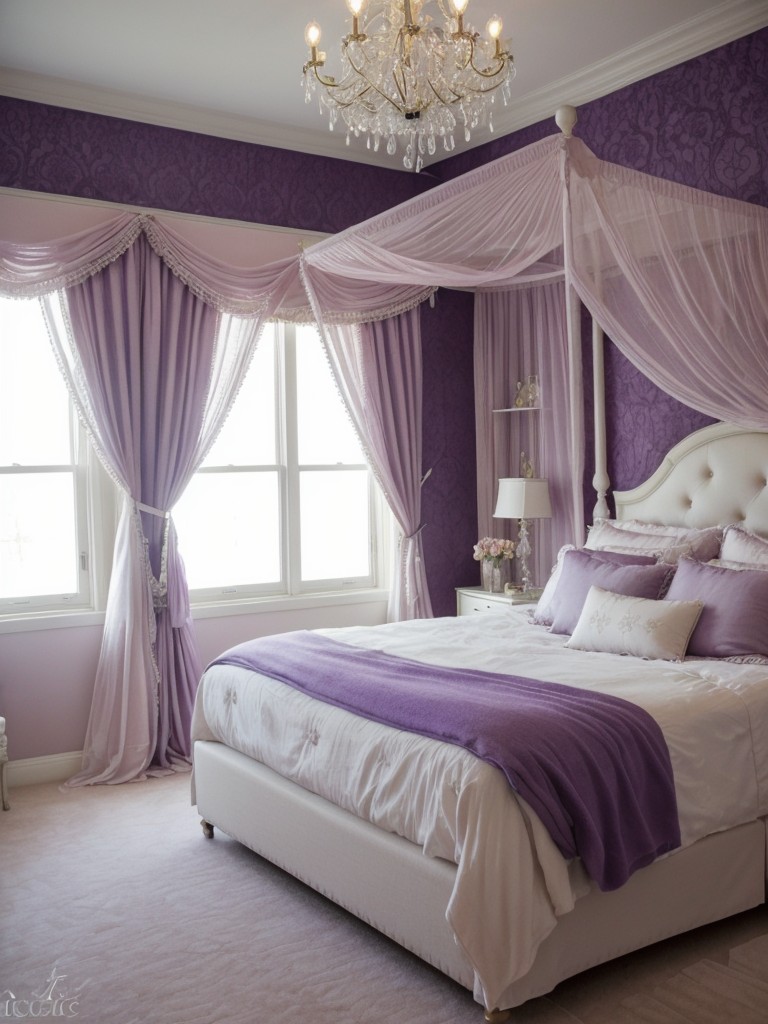 Romantic & Dreamy Purple Bedroom Ideas: Get Inspired