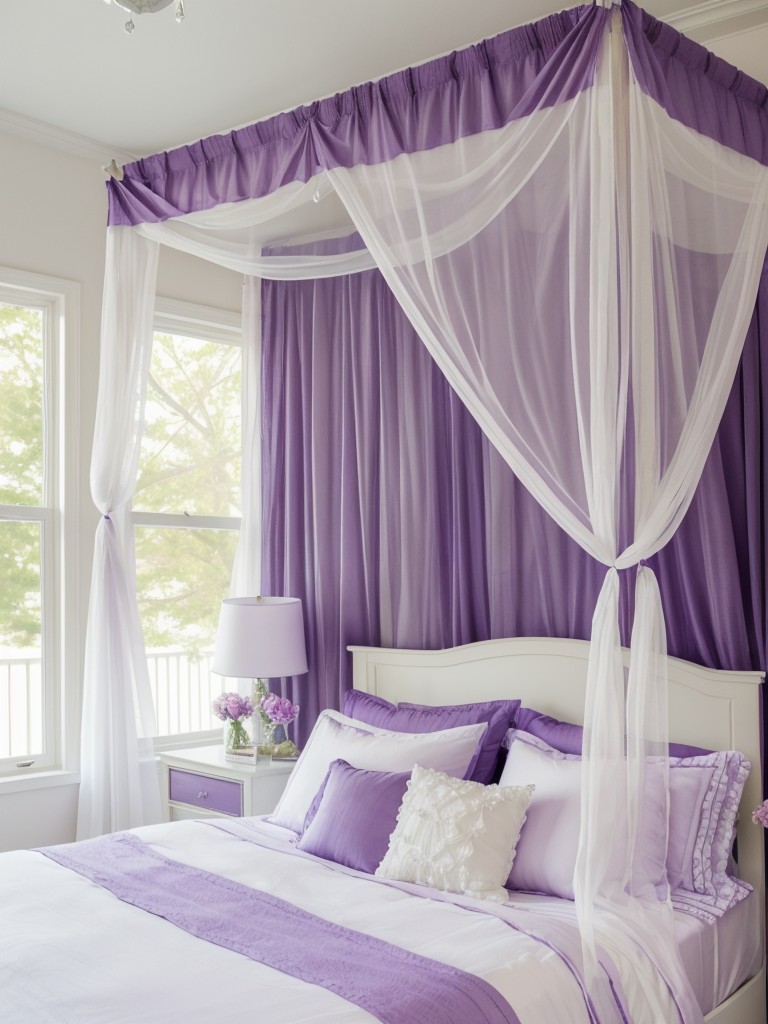 Serene & Dreamy Purple Apartment Décor Ideas