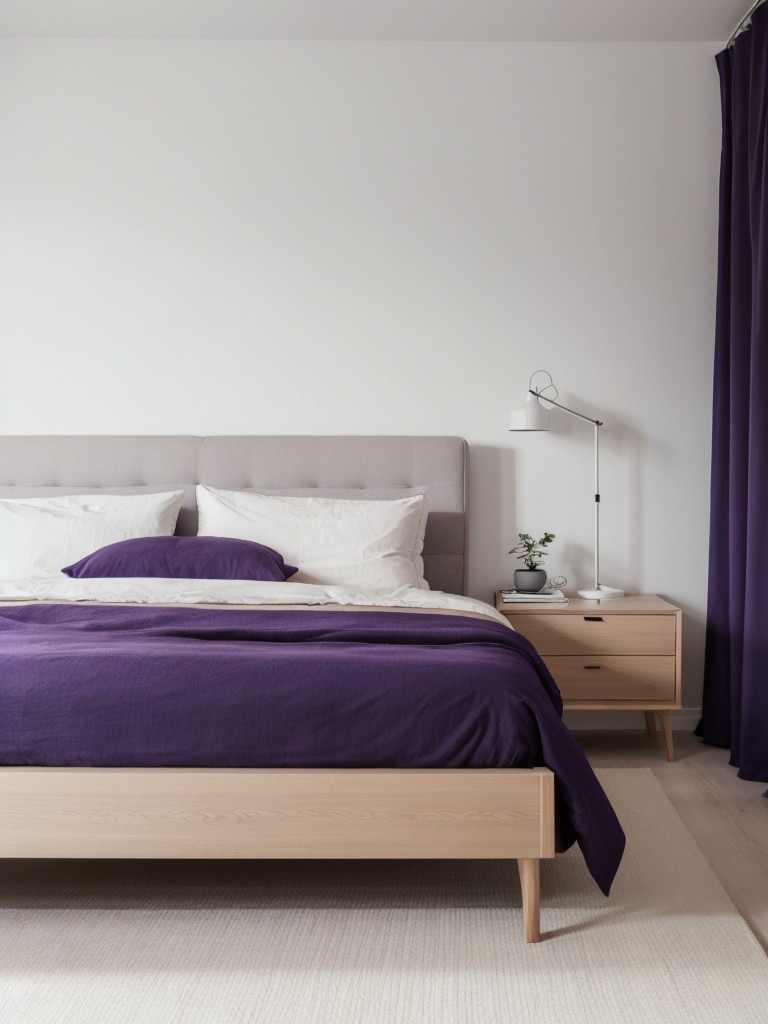 Minimalist Purple Apartment Decor: Elevate Your Space!