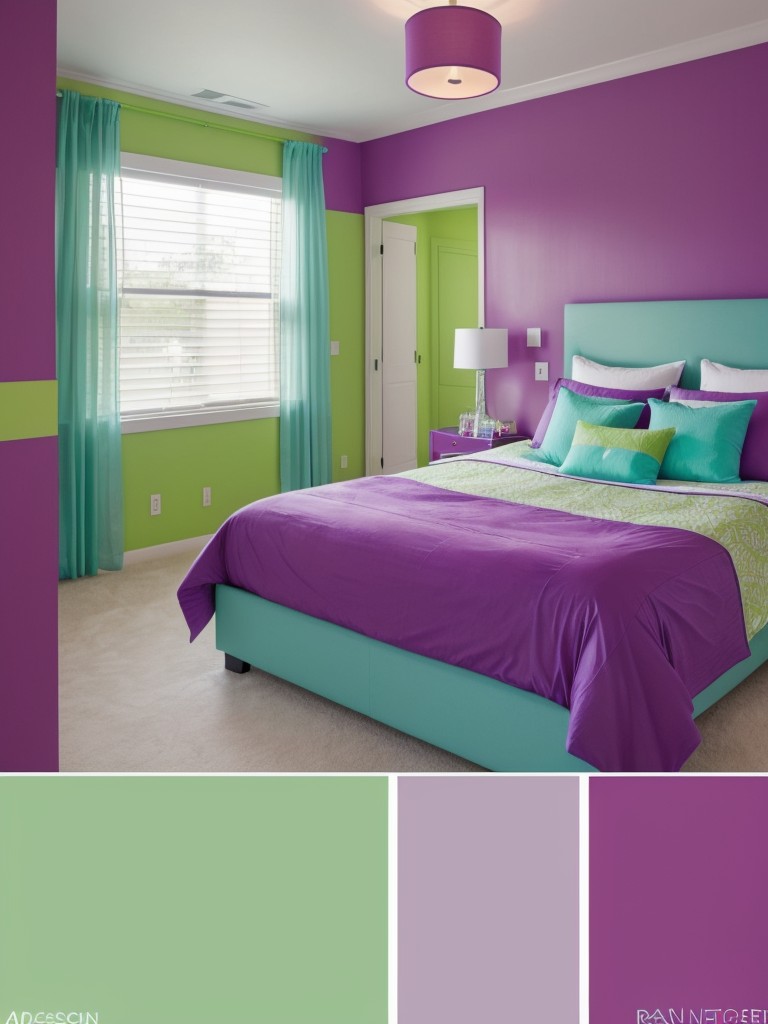 Revamp Your Bedroom with Bold Purple Decor