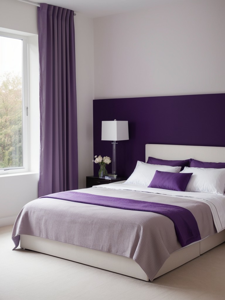 Purple Paradise: Transform Your Apartment into a Serene Retreat!