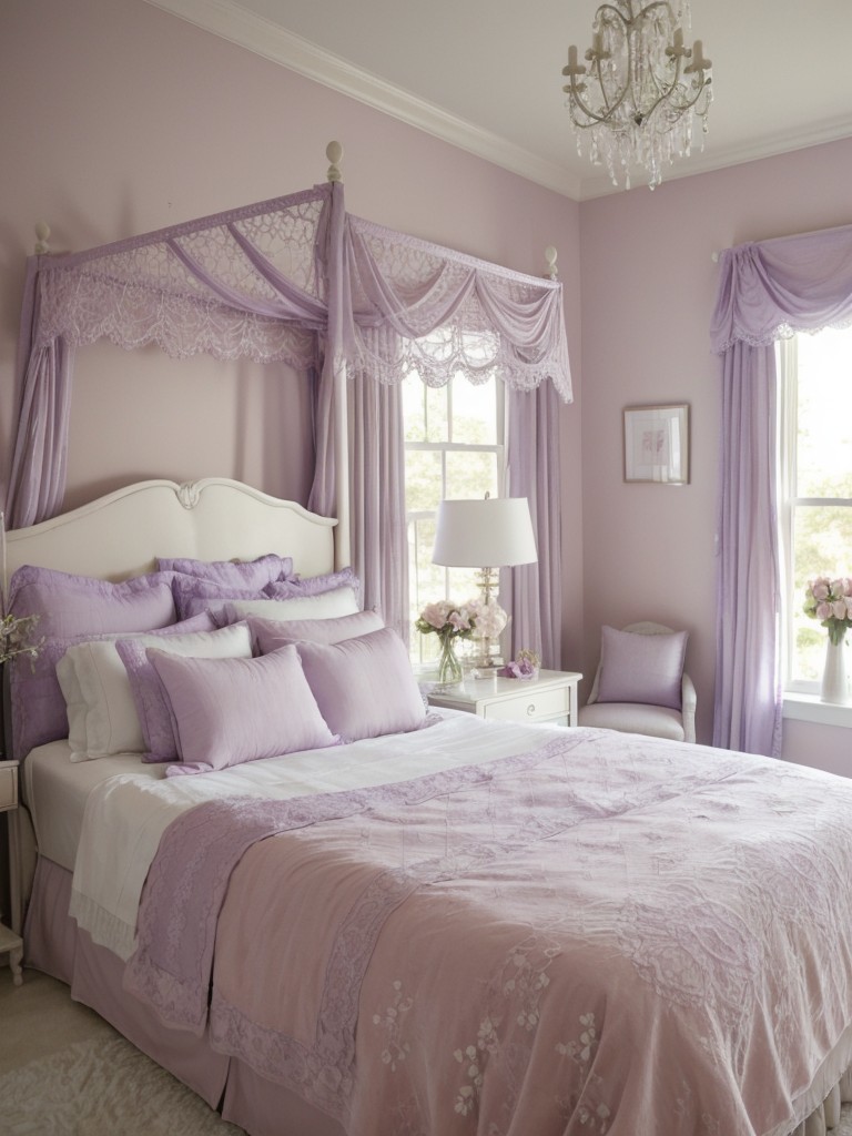 Romantic Purple Retreat: Dreamy Bedroom Makeover Ideas!