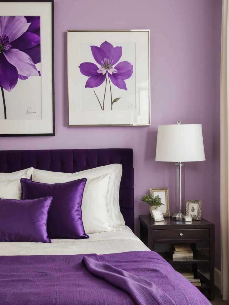 Stunning Purple Bedroom Decor Ideas