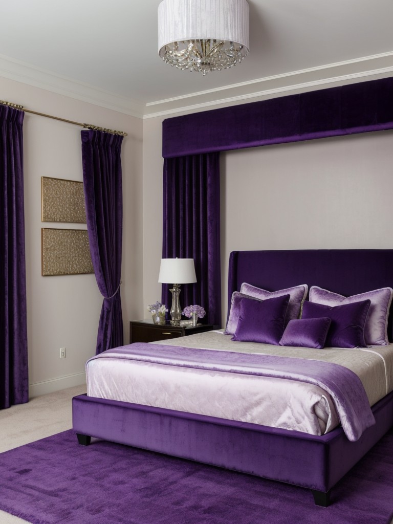 Stylish Purple Apartment Vibes: Luxurious Decor Ideas!