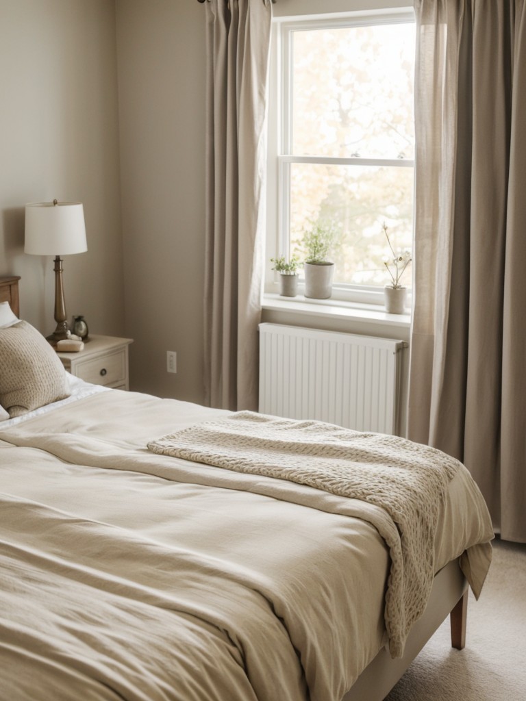 Cozy Traditional Bedroom Decor: Soft Neutrals for a Dreamy Ambiance!