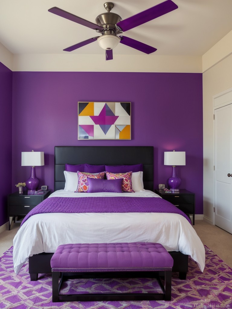 Bold and Vibrant Apartment Bedroom Decor Ideas.