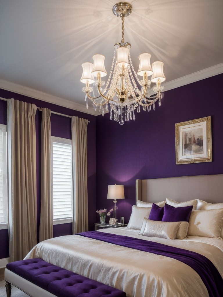 Stylish Purple Bedroom Decor: Create a Sophisticated Vibe