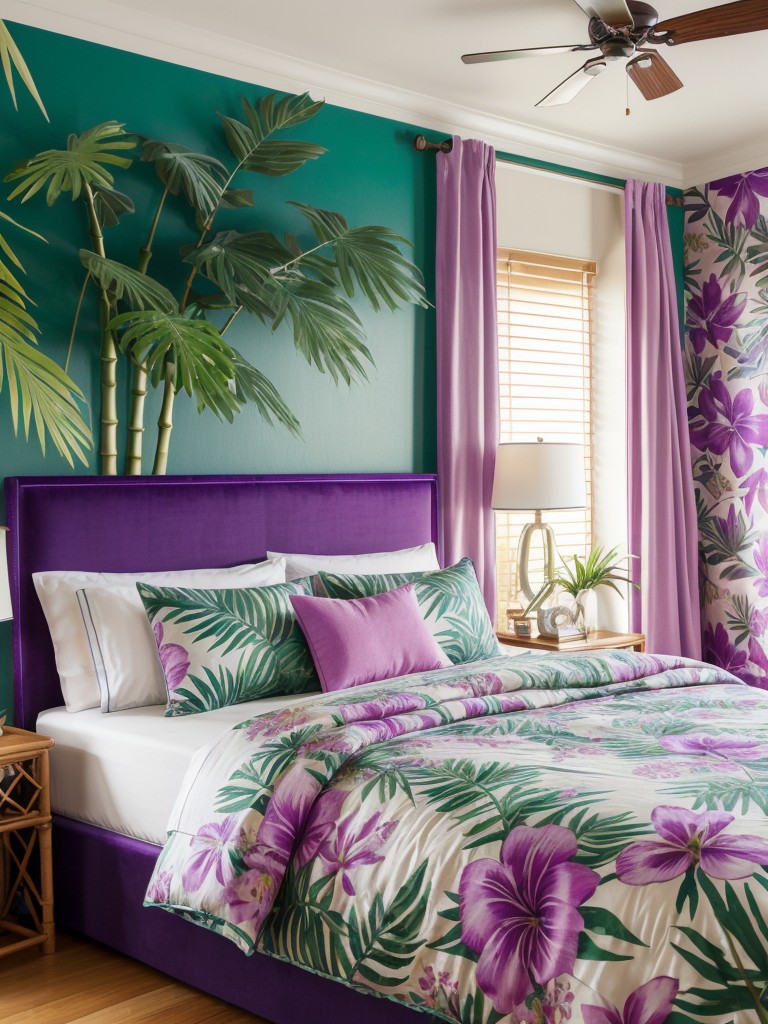 Exotic Oasis: Transform Your Bedroom Into a Tropical Paradise!