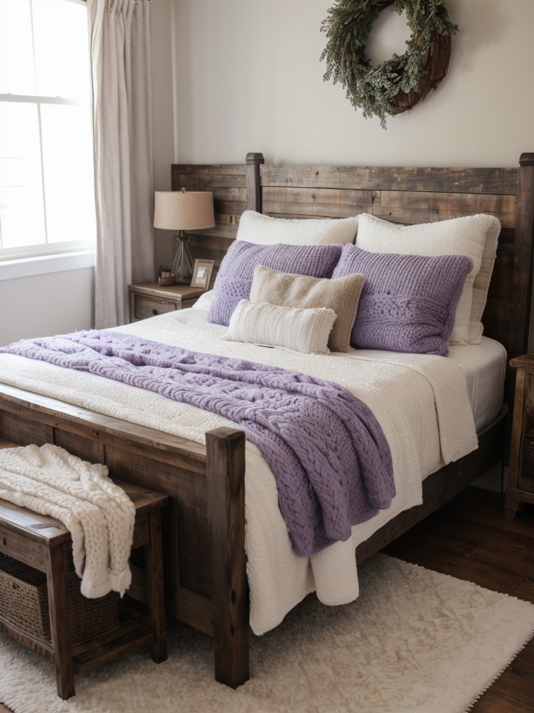 Cozy Retreat: Rustic Farmhouse Apartment Bedroom Inspiration