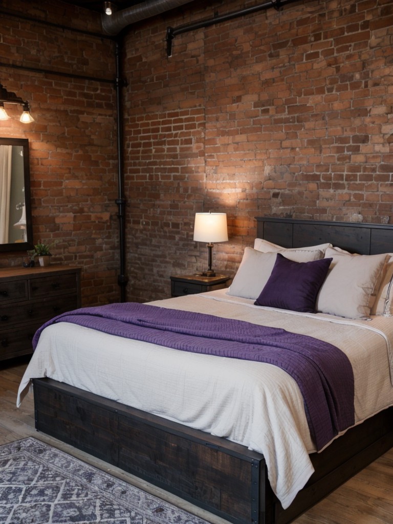 Trendy & Edgy: Industrial Bedroom Decor