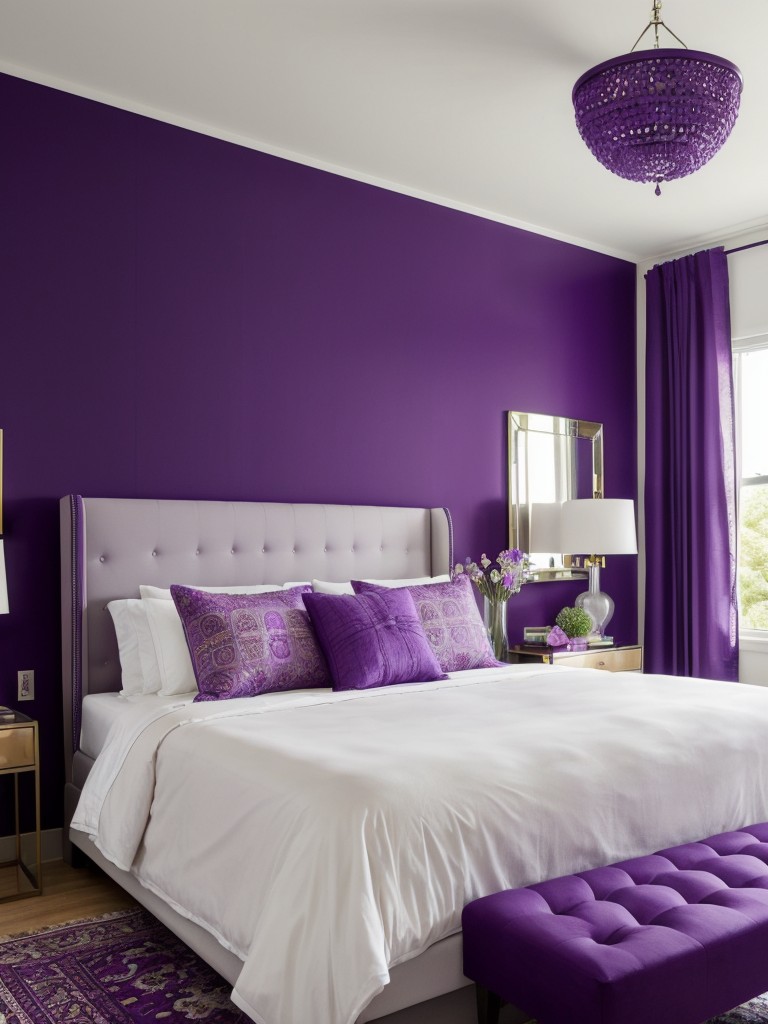 Lush Lavender: Stylish Apartment Decor Ideas.