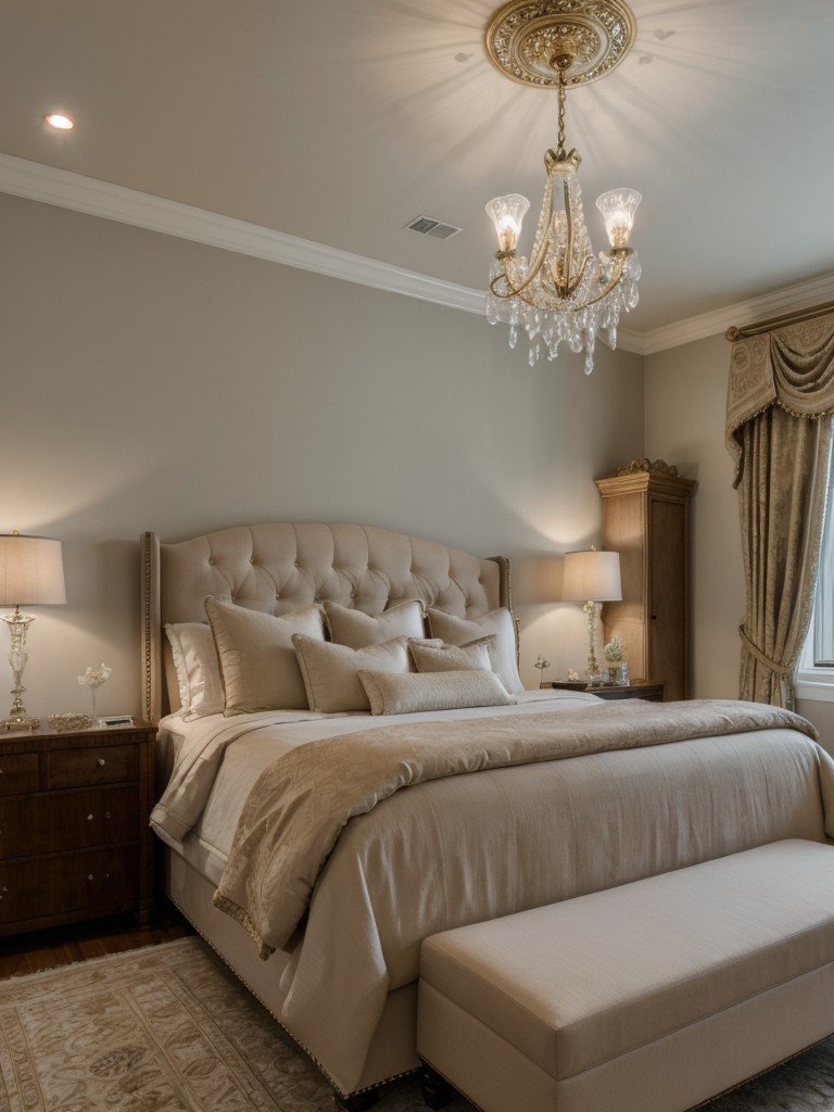 Elegant Bedroom Decor: Classic Beauty & Glamour