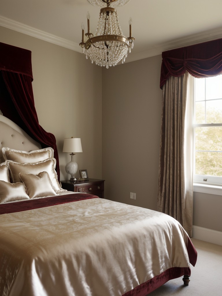 Sumptuous Traditional Bedroom Inspiration: Luxurious fabrics for a timeless touch!