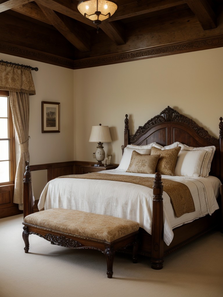 Elegant Traditional Bedroom Inspiration: Gorgeous Furniture Details!