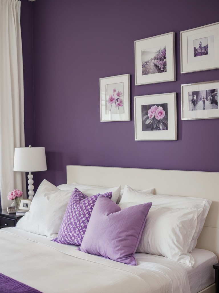 Purple Dream: Whimsical Decor for an Enchanting Apartment