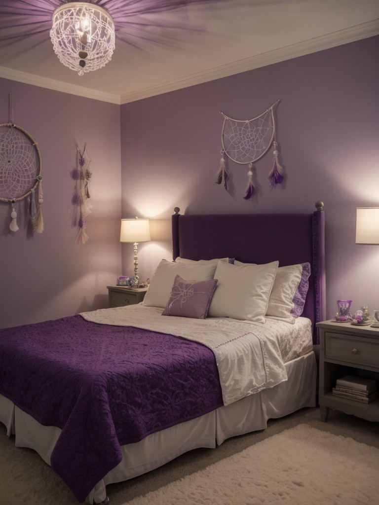 Magical Purple Apartment Vibes: Whimsical Décor Inspiration