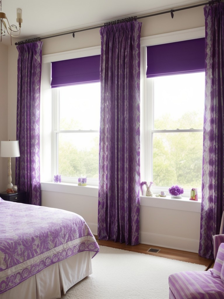 Playfully Purple Apartment Decor for a Whimsical Vibe!