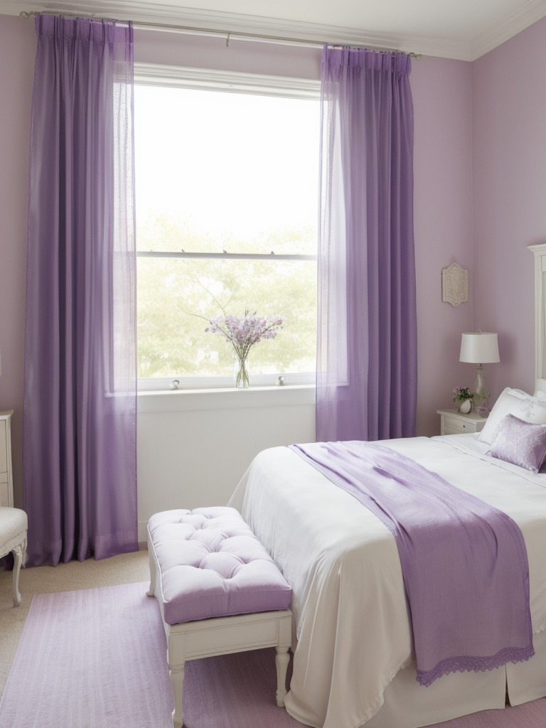 Romantic Lilac and Lace: Turn Your Bedroom into a Dreamy Haven