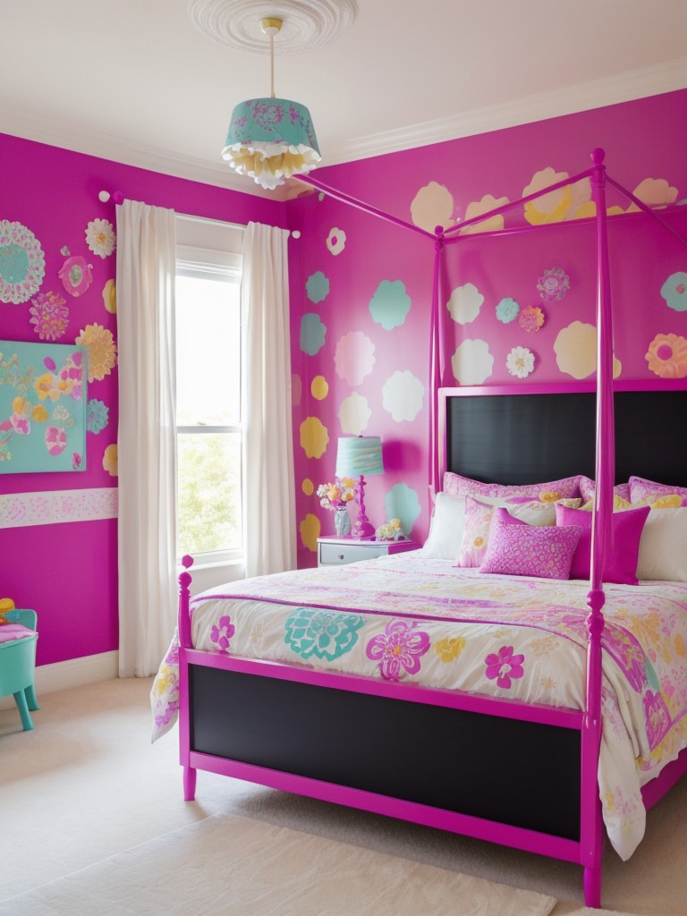 Colorful & Playful Apartment Bedroom Decor for Kids!