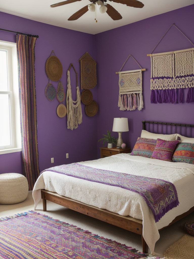 Artistic Apartment Vibes: Create a Colorful Boho Bedroom!