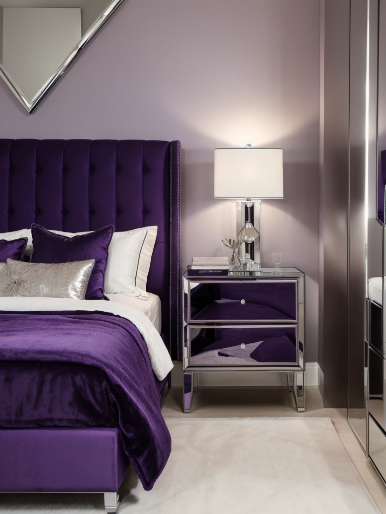 Create a Personalized Purple Haven: Modern & Chic Apartment Decor