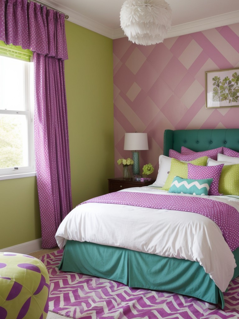 Purple Bedroom Magic: Whimsical Decor for an Eclectic Space