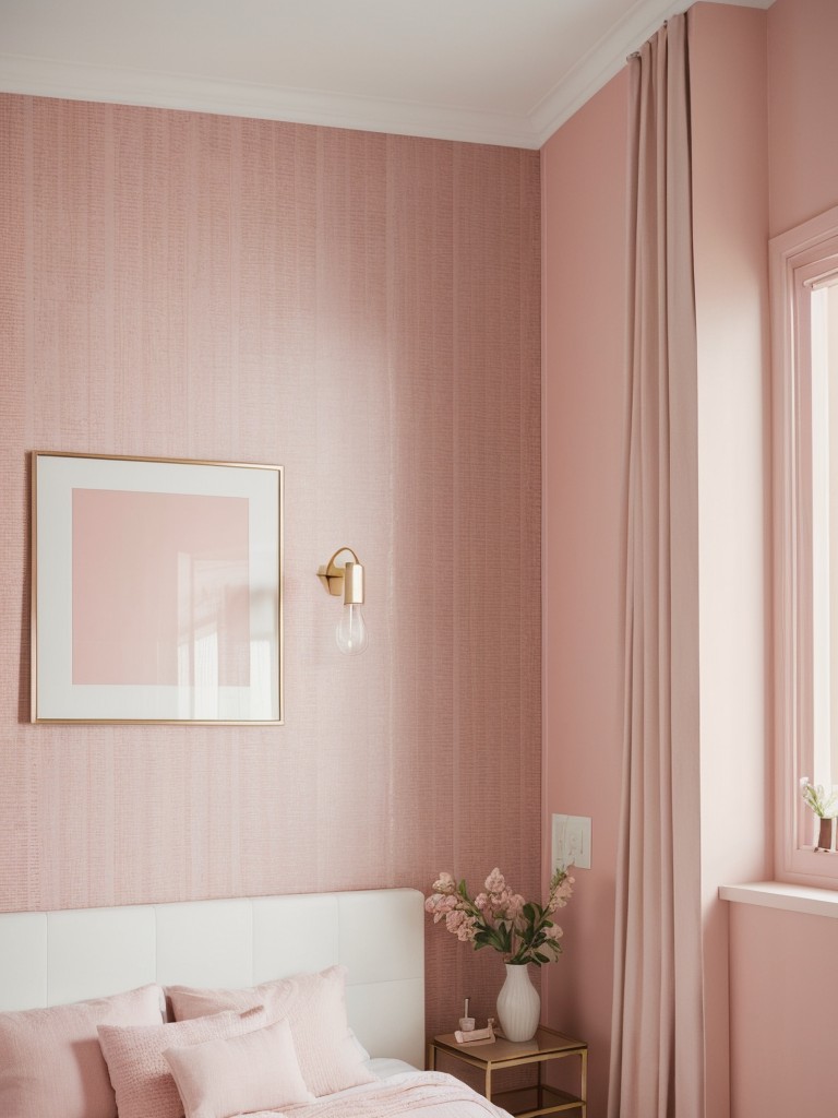 Pretty in Pink: Trendy Apartment Bedroom Decor Ideas!