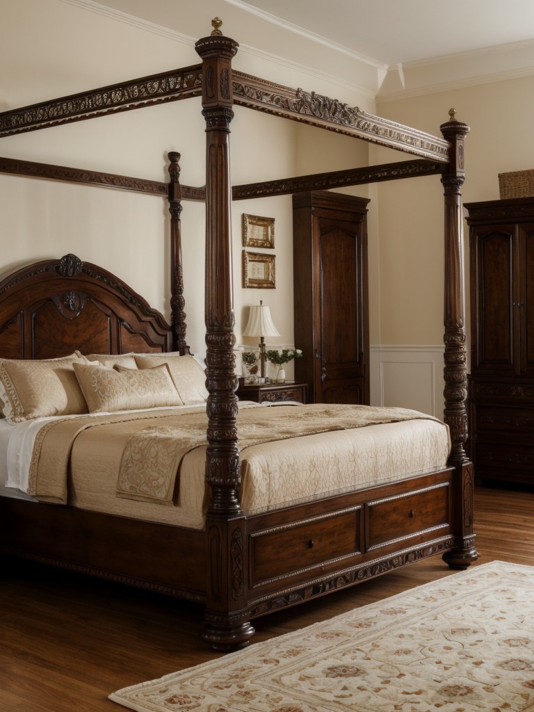 Classic Elegance: Elevate Your Bedroom with Traditional Decor!