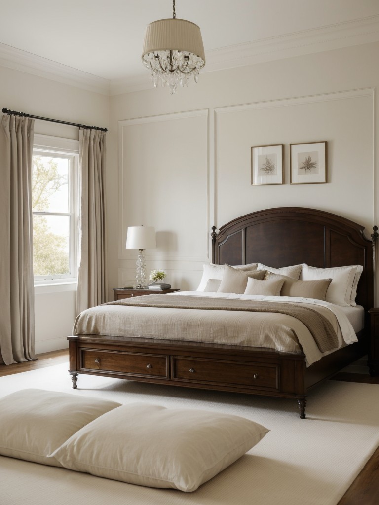 Classic Elegance for Your Bedroom with Minimalist Furniture.