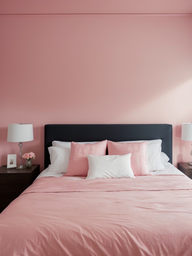 Affordable Pink Room Makeovers: Monochromatic Magic!