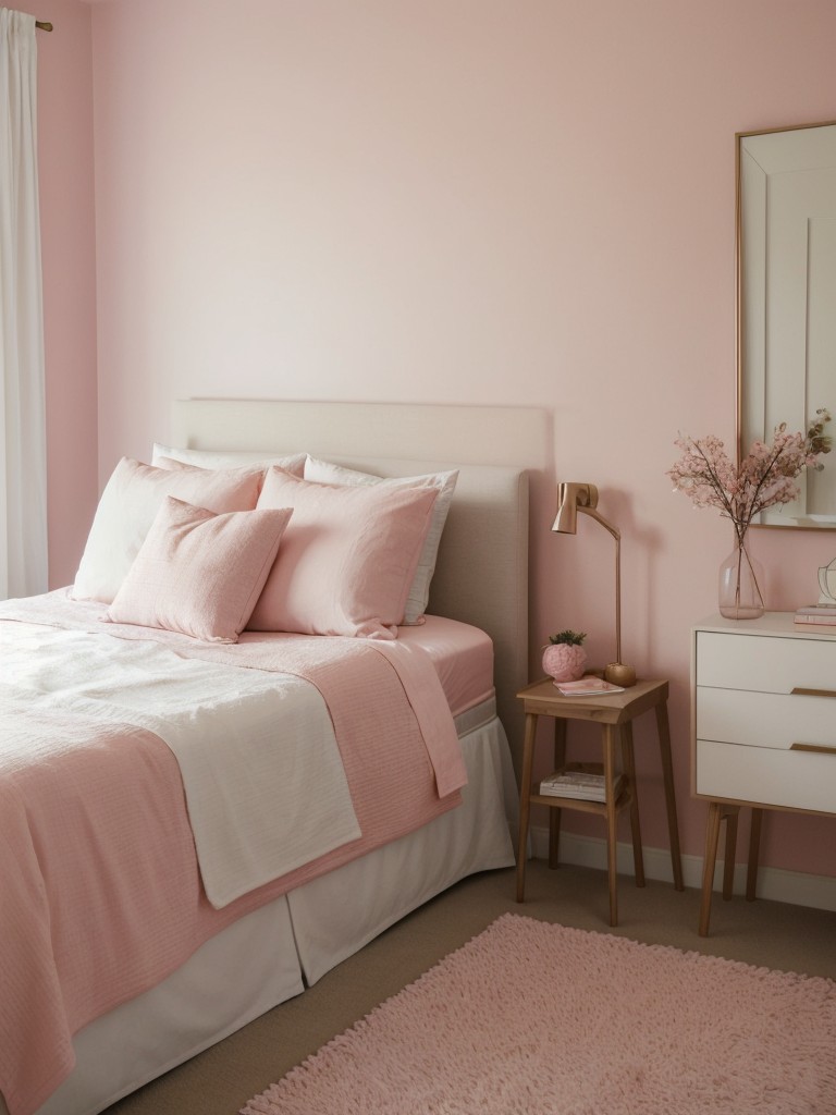 Pink Bliss: Chic Apartment Decor for a Girly Vibe!