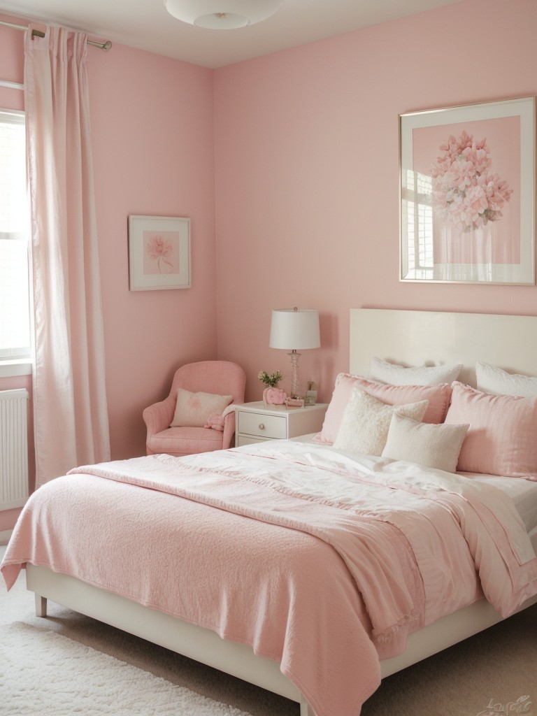 Cozy and Chic: Create a Feminine Pink Bedroom Vibe