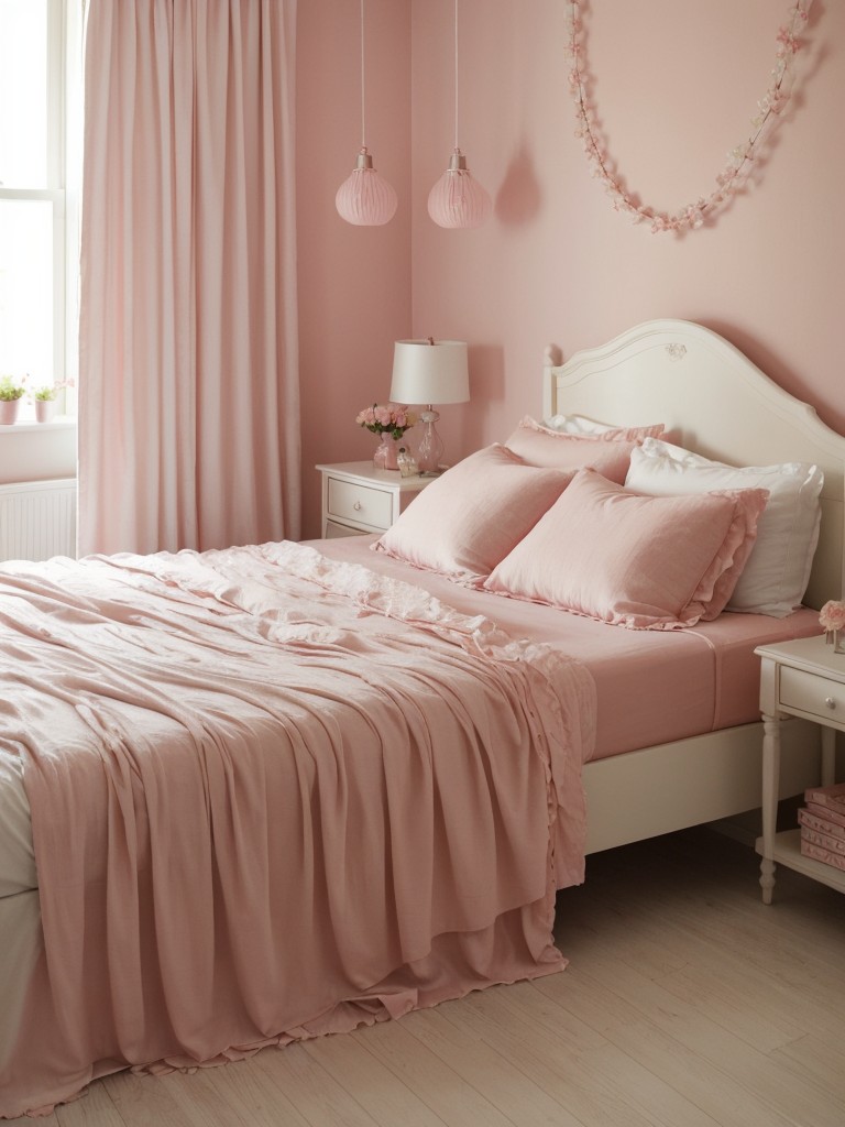 Pretty in Pink: Dreamy Bedroom Decor for a Flirty Apartment